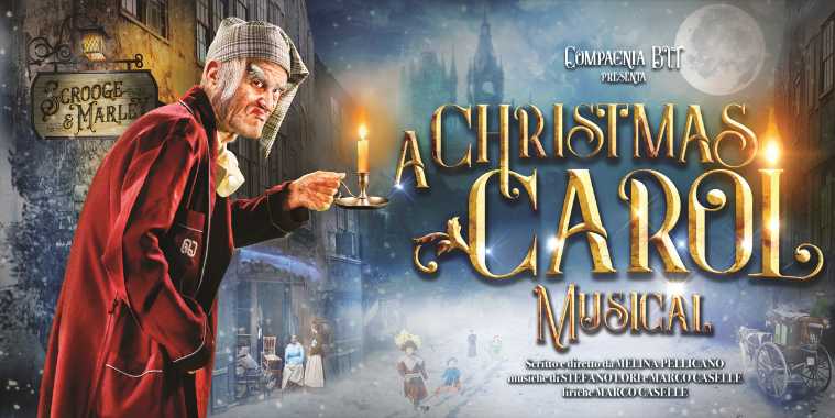 Foto di copertina del Musical a Christmas Carol