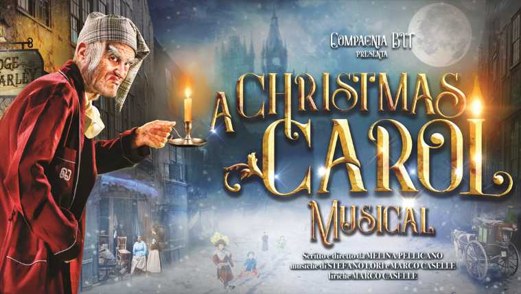 Foto di copertina del Musical a Christmas Carol