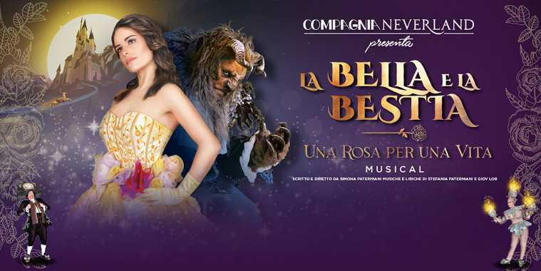 Foto di copertina del Musical La Bella e la Bestia