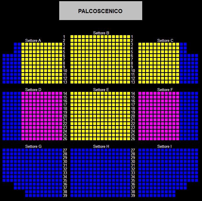 Pianta teatro