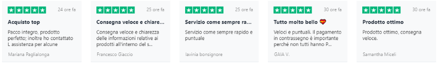 Trustpilot Recensioni