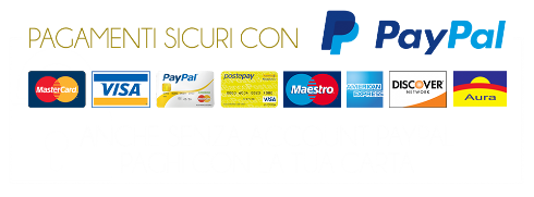 Paga con Paypal o Carta